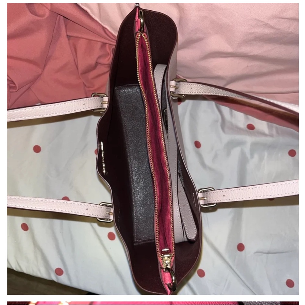 Coach Light Pink Mini Mollie Tote - Picture 3 of 3